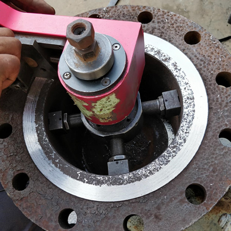 flange facer machine